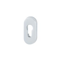 HOPPE – Roseta corredera PT-Roseta 55S STCK – Aluminio, Zinc, 33 x 72 mm