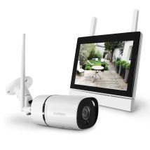 Avidsen - Drahtloses Dvr-kit Monitor+kamera 4 Kanäle Max. Reichweite 15m Weiß - 123412