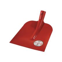 Krumpholz Holsteiner Schaufel Größe 0 – Blattmaß 250 x 230 mm – rot pulverbeschichtet – Gewicht 990 g