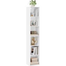 Woltu - Bookcases Book Shelf Cube Storage Units Wood Storage Shelves For Bedroom White 158.5 Cm