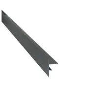 Perfil De Acabado Clipable - Gris Anthracite - 140 Mm