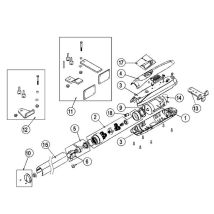 Kit Tapa Manguito Gris Para Luxo 5vbh Ditec Entrematic Nc6luxc1 6luxc1