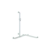 Hewi Serie 801 Corrimano Per Doccia Perpendicolare 1,25 M Wa Je 762mm Profondo Nero