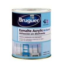 Acrylic Multisuperficie Esmalte Al Agua Brillante Ocre 750 Ml - Bruguer