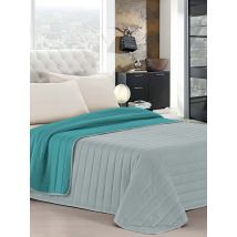 Trapuntino Estivo Linea Elegant Made In Italy Copriletto Stampato In Morbida Microfibra - Trapunta Primavera Estate Mezza Stagione - Singolo 170x270cm