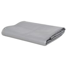 The Living Store - Telo Telone Versatile E Resistente 650 G/m² 1,5 X 6 M Grigio 020002177
