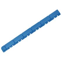 Artplast - Finalización Suelo Marte Azul, 60x6x1,3 Cm Acabado Hembra - Colección Marte – Efecto Drenaje - Azul