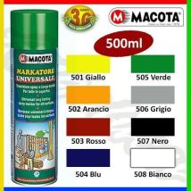 Macota - Markatore Smalto Speciale Universale Per Tracciare Linee Colore - Nero