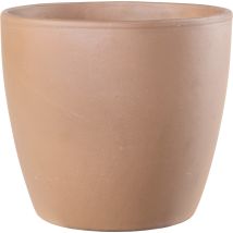 Deroma Pflanztopf Egg Pot White Garden Terrakotta Ø 19 X 17 Cm Blumentopf