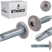 Selbstbohrende Schrauben Gt5 Ph 5,5x25mm Ral 9007