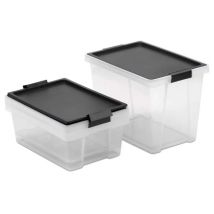Aufbewahrungsboxen Tatay 3 Stück 2x7l 1x15l Stapelbar