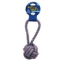 Happy Pet – Tugger Toy – 26 cm – Durable Cotton Rope – Engaging Interactive Experience for Dogs