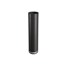 Prolunga Telescopica Per Attacco Isotip - 500 Smaltato - 0,7mm - Nero Opaco - Ø125 Joncoux