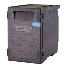 Cam Gobox Contenitore Isotermico, Plastica, Nero, 66 X 44 X 65 Cm - Cambro