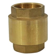 Válvula antirretorno de latón 1" tipo YORK PN12 – Cuña de nylon – Junta NBR