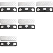 6 Paires Aimants De Rideau Magnétique Accessoire De Store Occultant Pour Stores De Fenêtre Aimants Pour Rideaux Avec Adhésif Clips Magnétiques Pour 