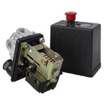 Válvula De Control De Presión Para Compresor De Aire De Servicio Pesado De 240 V Y 175 Psi (negra)