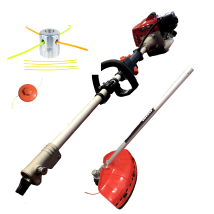 Sakawa – Decesplugiatore motore 27 cc 1.4 cv – Accessorio professionale 4 uscite – Giardino e piscine