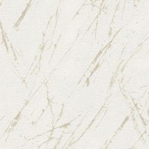 Bricoflor - As Creation Marble Granite White Wallpaper Metallic Detail Paste The Wall Vinyl