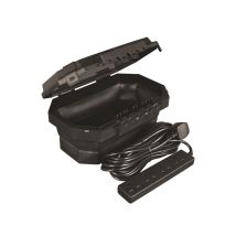 Masterplug Wbcbbfg8b-mp Collapsible Electrical Connection Box + Extension Lead 240v 4-gang 13a 8m Mstwbcbbfg8b
