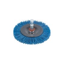 Cepillo Circular Craft Nylon Azul 75 Mm