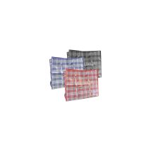 Sac De Course Carreaux Zip Coloris Assortis - Frandis