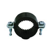Collar Pratiko Iso 40 x 49 – Acero blanco zincado – Espesor 2,5 mm – Ancho 20 mm – Fuerza de torsión 90 Nxm – Reducción del ruido 15 dB