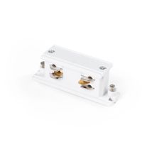 Unión Rígida Recta Para Carril Trifásico De Superficie – Accesorio Compatible Con Sistemas DALI – Color Blanco