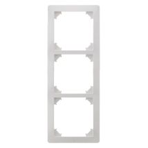 Triple Plaque De Finition - Blanc Orys Zenitech