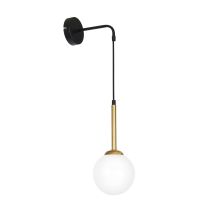 Applique Milagro Parma Mlp4819 E14 40w Bianco Oro Nero