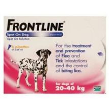 Frontline - Spot On Large Dog 20-40kg (6pipettes) - 20051