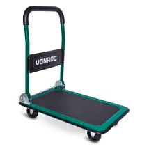 Carrello Piattaforma Vonroc 150kg, Pieghevole, Ruote 360°