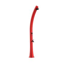 Doccia Rossa Acqua Calda Dal Sole Cm 20x21x226 Mpc Docciasolare Rio Rosso Blackmatt
