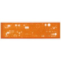 Minerva N°13a Ergonomisches Messwerkzeug Orange