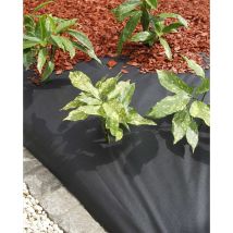 Nature Lámina De Suelo Para Control De Malas Hierbas 120 G/m² 1x10m Negro