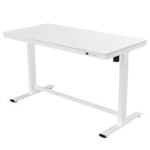 Vivol - Bureau Éléctrique / Bureau À Domicile - 140x70 Cm - Plastique Blanc