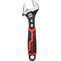 Maxpower Adjustable Wrench 200mm, 3-in-1 Small Adjustable Spanner With Max Opening Capacity 30mm & Soft Rubber Grip Handle