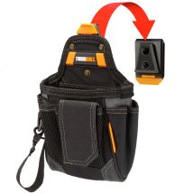 Toughbuilt Cliptech Warehouse Pouch Clip Tech Mobile Phone Pocket Tb-ct-32-a