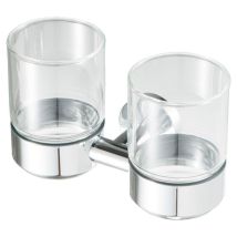 Ben Sanitair - Geesa Nemox Porte-verre Avec Verre Double Chrome
