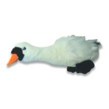 HappyPet – Soft Dog Toy – Migrator Swan – Chew, Throw, Fetch – Realistic Appearance with Sound