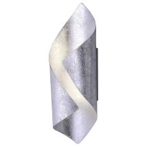 Paul Neuhaus Nevis Integrierte Led-wandleuchte Silber 2x 3w Led 3000k
