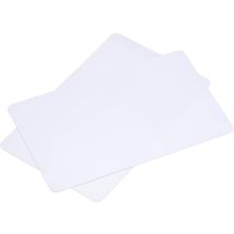 Lot 50 Cartes Vierges En Pvc Imprimantes Plastiques, Qualité Graphique, Tissu