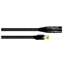 Cordial - 15549 Rj45 Netzwerkkabel, Patchkabel Cat 5e S/utp 3.00 M Schwarz Pur-mantel 1 St.