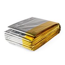 Manta Térmica De Emergencia De Lámina De Aluminio 160x210 Cm