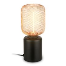 B.k.licht - Tischlampe Tischleuchte Wohnzimmer Flur Schlafzimmer Kabelschalter