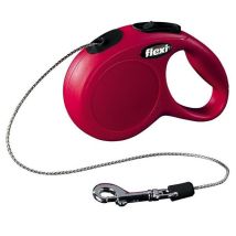 Flexi – Dog Lead – 3 m Length – Maximum Weight 8 kg – Chromed Snap Hook