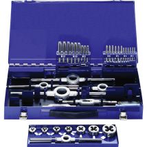 Eventus By Exact 10734 Gewindeschneidsatz 37teilig Hss Metrisch M3, M4, M5, M6, M8, M10, M12