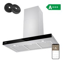 Ciarra - Campana Extractora Lineal Clase A+++ 90cm 650m3/h 4 Velocidades Cbcs9102