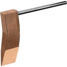 Banyo – Pieza de cobre maciza 350 g para pistones de soldadura – Alta conductividad térmica y durabilidad