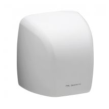 Sèche-mains automatique DV2100W – Puissance 2100 W – Hauteur 273 mm – Métal blanc – P+L Systems